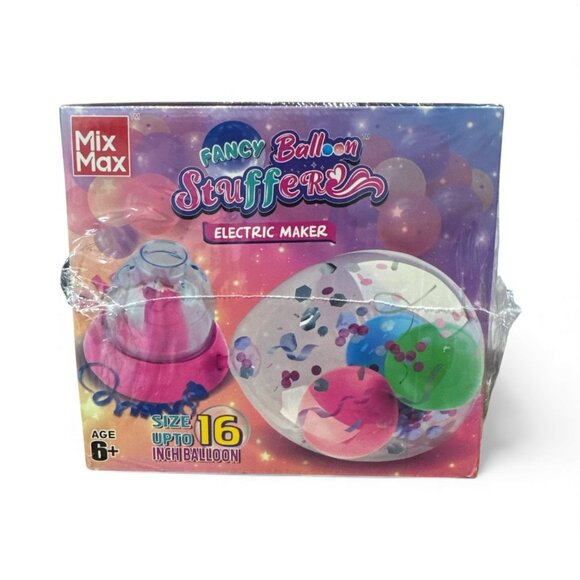 MIX MAX Fancy Balloon Stuffer Toy Electric Maker/Decoration Craft Set - Picture 2 of 6